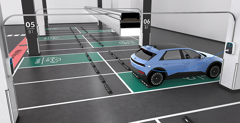 Smart charging solution of Hyundai E&C